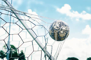 Net And A Football Hd Wallpaper