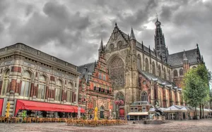 Netherlands Grote Kerk Wallpaper