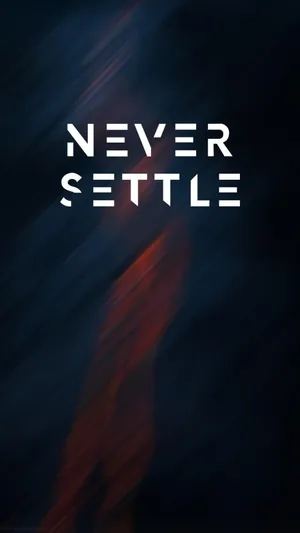 Never Settle Motivational Quotes Iphone Wallpaper
