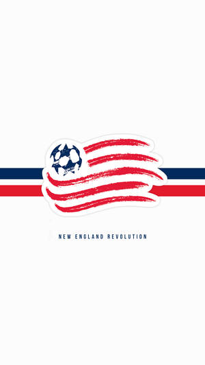 New England Revolutions Old Insignia. Wallpaper