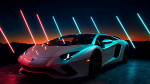 New Lamborghini Aventador S Roadster Wallpaper