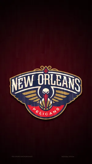 New Orleans Pelicans Maroon Wallpaper