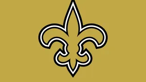 New Orleans Saints White And Gold Wallpaper