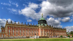 New Palace Potsdam Facade Wallpaper