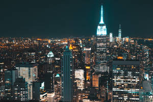 New York City At Night Wallpaper