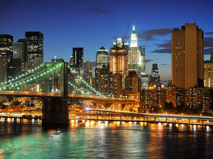 New York City Brooklyn Bridge Wallpaper