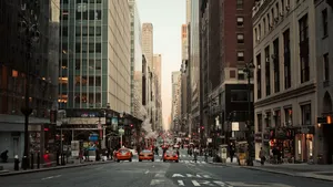 New York City Desktop Wide Roads Wallpaper