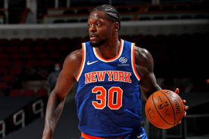 New York Knicks Julius Randle Cornrows Wallpaper