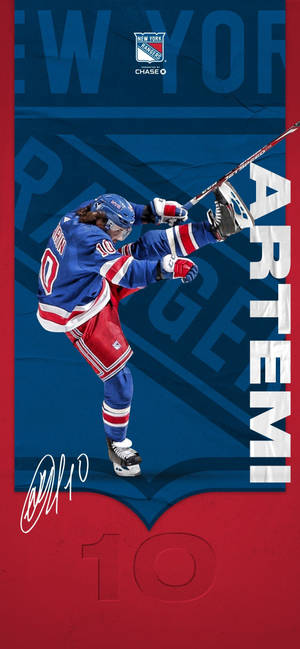 New York Rangers Artemi Panarin Wallpaper