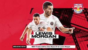 New York Red Bulls Lewis Morgan Trade Wallpaper