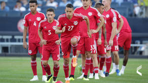 New York Red Bulls Warm-up Wallpaper