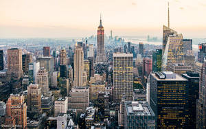 New York Skyline During The Day Wallpaper