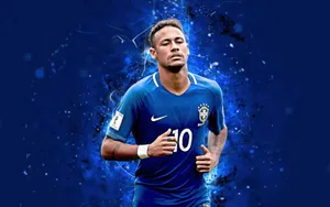 Neymar In All His Glory Wallpaper
