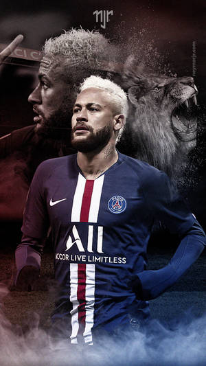 Neymar Psg Lion Wallpaper