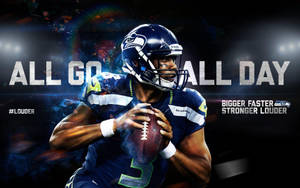 Nfl Football Player Russell Wilson Wallpaper