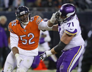 Nfl Khalil Mack Chicago Bears New York Giants Wallpaper