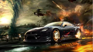 Nfs The Run Nissan Gtr Wallpaper