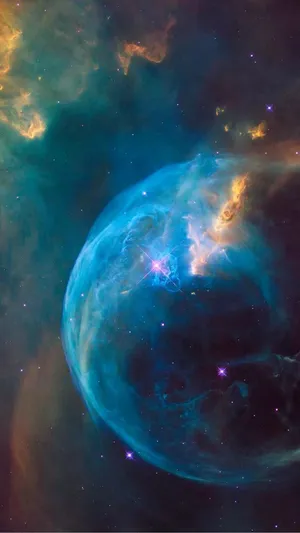 Ngc 7635 Bubble Nebula Top Iphone Hd Wallpaper