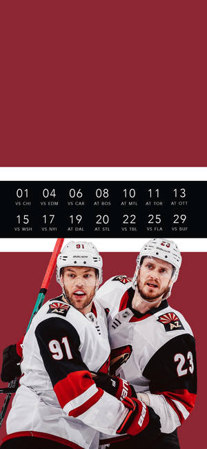 Nhl Player Ekman-larsson And Taylor Hall Wallpaper