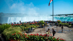 Niagara Falls Table Rock Welcome Centre Wallpaper