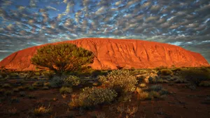 Nice Australian Outback Uluru Wallpaper