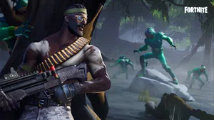 Nice Fortnite Laptop Screensaver Wallpaper