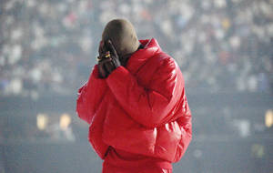 Nice Kanye West Donda Red Yeezy Wallpaper