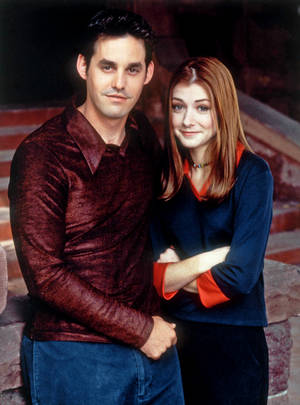 Nicholas Brendon And Alyson Hannigan Wallpaper