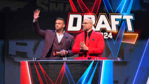 Nick Aldis Wrestling Draft Event2024 Wallpaper