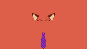 Nick Wilde Minimalist Artwork Wallpaper