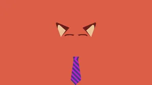 Nick Wilde Minimalist Artwork Wallpaper