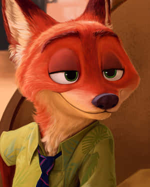 Nick Wilde Smirk Wallpaper