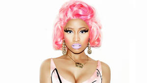 Nicki Minaj Short Pink Hair Wallpaper