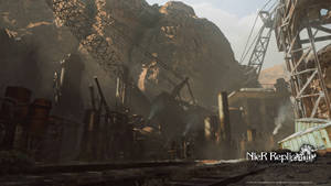 Nier Replicant Junk Heap Wallpaper