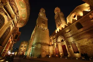 Night In Historic Cairo Wallpaper