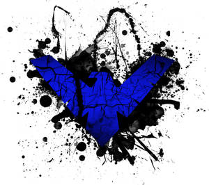 Nightwing Graffiti Art Wallpaper