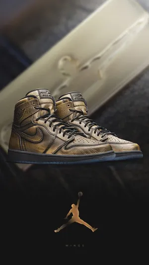 Nike Air Jordan 1 Retro High Og Wings Wallpaper