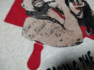 Nikita Koloff Autographed Shirt Wallpaper