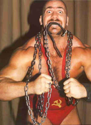 Nikita Koloff Intensitywith Chains Wallpaper