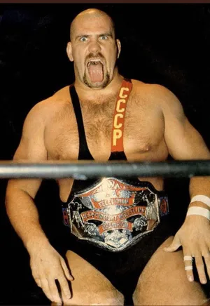 Nikita Koloff On Wcw Ring Wallpaper