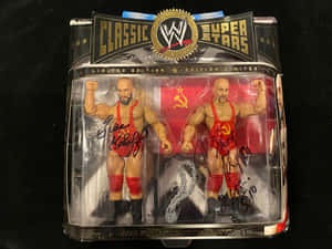 Nikita Koloff W W E Action Figure Signed Wallpaper