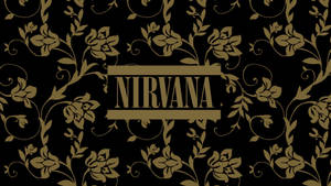 Nirvana Golden Flower Landscape Wallpaper