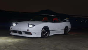 Nissan 180sx Out On The Streets Wallpaper