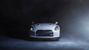 Nissan Gtr Front View Wallpaper