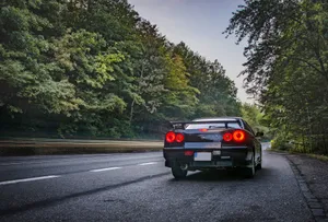 Nissan Skyline Gtr R34 Vignette Shot Wallpaper
