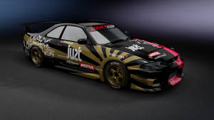 Nissan Skyline R33 Team Volviz Wallpaper