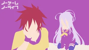 No Game No Life Blank Team Minimalist Wallpaper