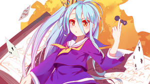 No Game No Life Genius Shiro Wallpaper