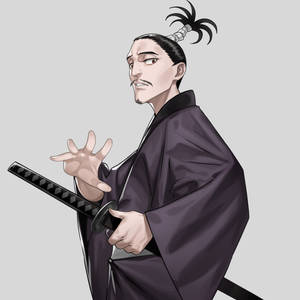 Nobunaga Hazama, A Member Of The Notorious Phantom Troupe From Hunter X Hunter Anime. Wallpaper