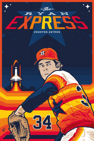 Nolan Ryan The Ryan Express Wallpaper